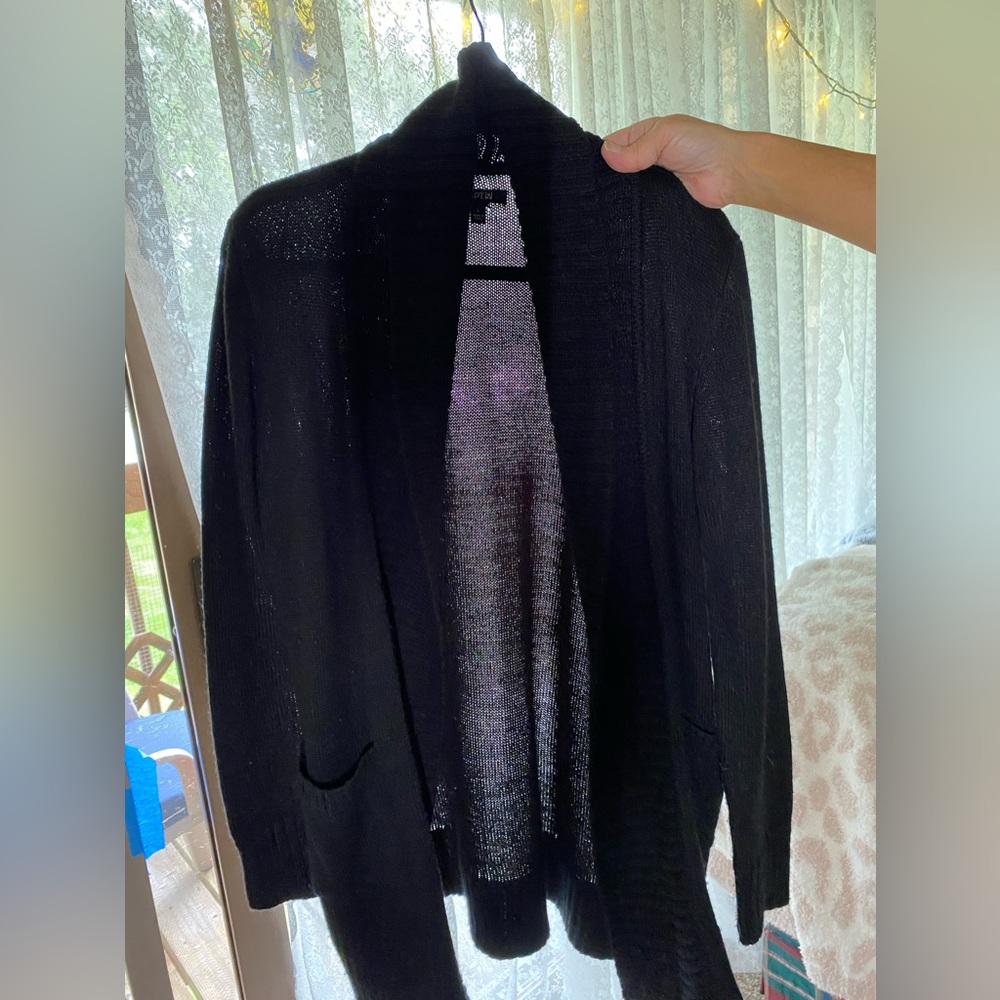 Cozy Black Cardigan
